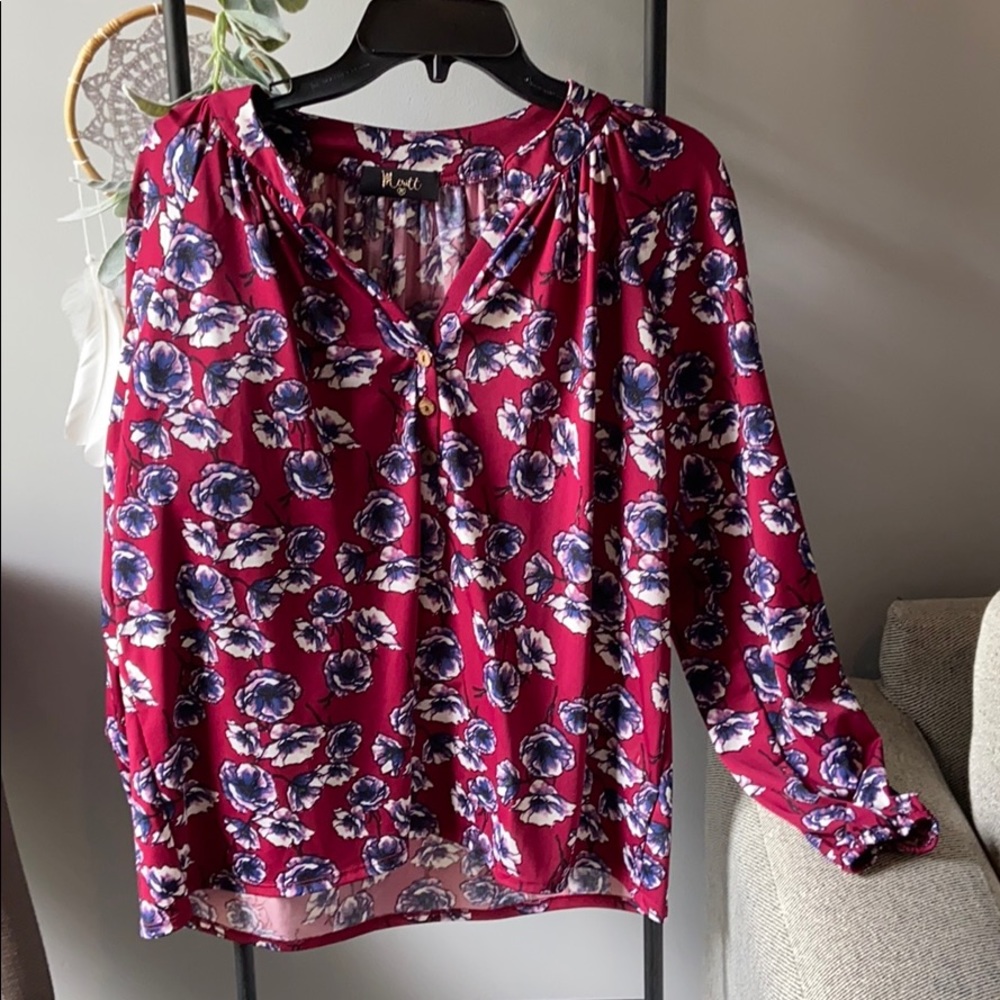 Floral dress shirt